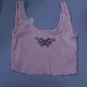Garage Cropped Tank Top